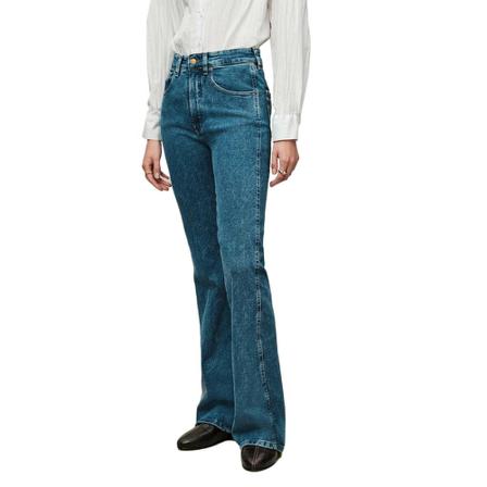 Lois Jeans , Blauw , Dames , Maat: W26 L32