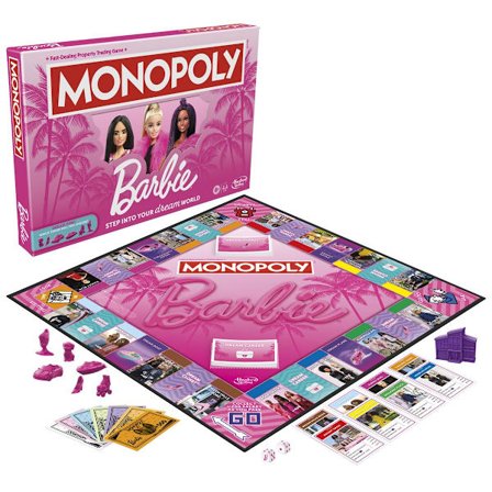 Brädspel Monopoly Barbie (EN)