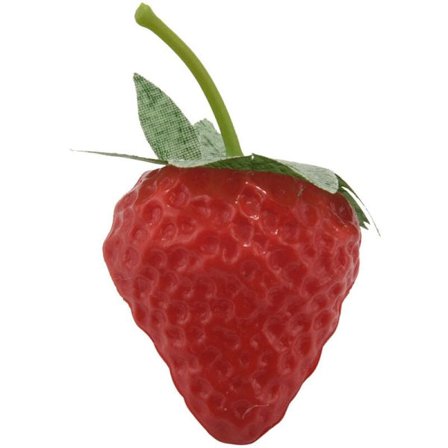 20 stk kunstige jordbær falske frukt jordbær fotorekvisitt kjøkken skap fest ornament,