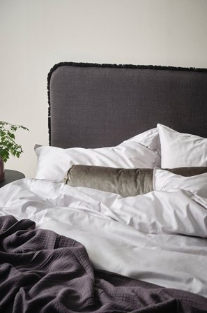 Jotex - Sengegavl 160x200 Cm Svart matt svart - ÄNGHOLMEN - Kjøp Sengegavler hos Jotex