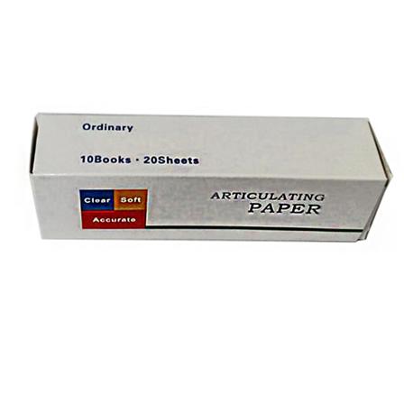 Nytt praktiskt artikulerande papper Röda tjocka remsor 20 ark/bok 10 böcker/låda