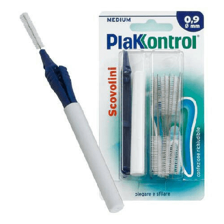 Plakkontrol Scovolini 0,9 mm 10 Pezzi