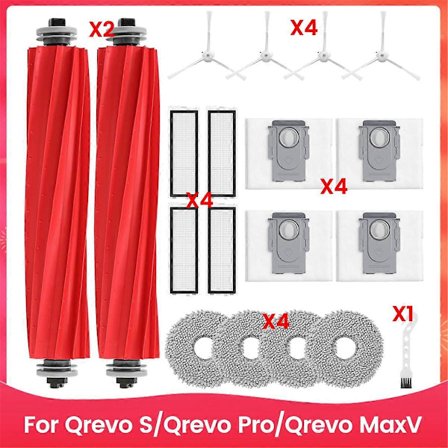 Tillbehör för Qrevo S/Qrevo Pro/Qrevo MaxV Robotdammsugare