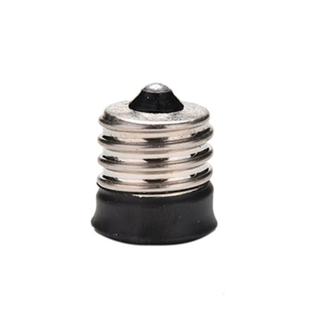 E17 til europeisk E14 kandelaber sokkel LED lyspære lampe