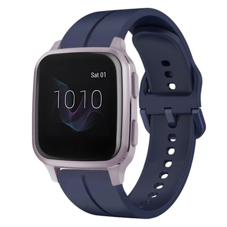 Garmin Venu Sq Klockarmband i silikon - Mörkblå