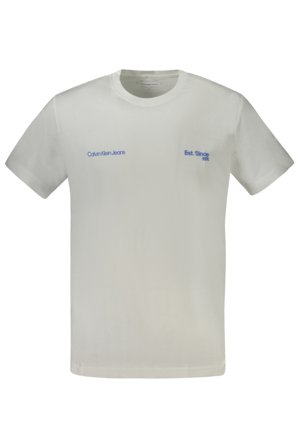 Calvin Klein T-shirt Maniche Corte Uomo Bianco