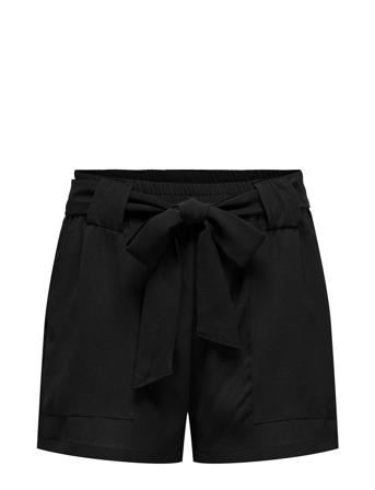 Onlnova Life Lux Talia Hw Shorts Solid Black ONLY