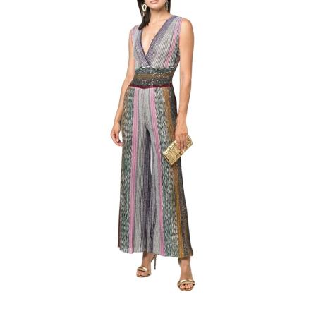 Missoni, Long Jumpsuit Grijs, Dames, Maat:S
