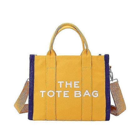 Tote Bagar Canvas Tote Bag För Kvinnor, Flera Fickor Damväskor Med Blixtlås Stor Tote Bag Justerbar Rem The Tote Bag