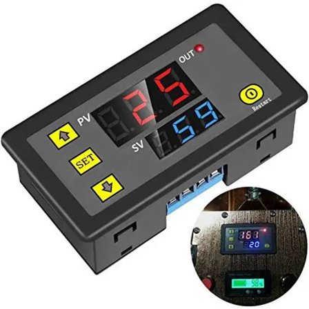 DC 12V 20A Programmerbart Digitalt Relæ Timer Tids Cyklus Forsinkelses Switch Modul