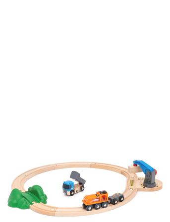 Startsæt Løft & Læs Toys Toy Cars & Vehicles Race Tracks Multi/patterned BRIO