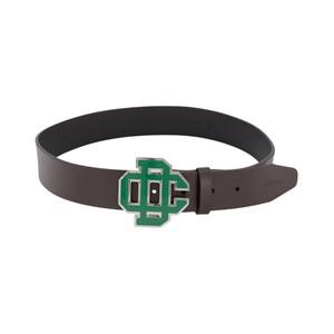 Kids - Dsquared2 Brown Logo Belt - Belts - IV (16 years) - Brown - Junge