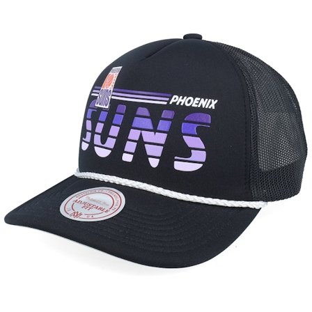 Mitchell & Ness - NBA Schwarz trucker Cap - Phoenix Suns Graded Hwc Black A-frame Trucker @ Hatstore