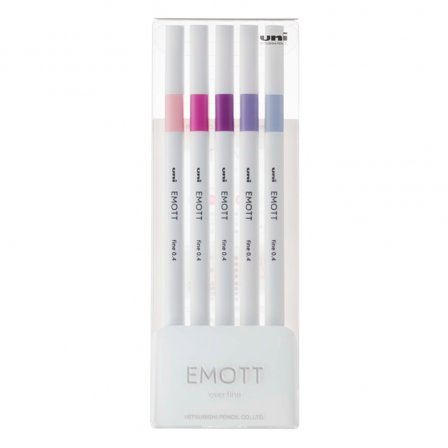 Uni Emott lot de 5 - no 7