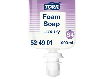 TORK Tvål S4 Luxury skum 1L - Lyreco - Städ och hygien - Tvål och hygien - Hygiensystem - Tork