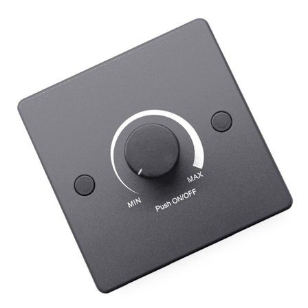 PWM LED Dimmer 12V-24V 5A for Sømløs Dimming i Bobiler, Lastebiler og Marine Applikasjoner