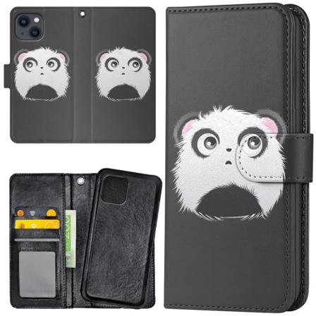 iPhone 13 - Mobilcover/Etui Cover Pandahoved Multicolor