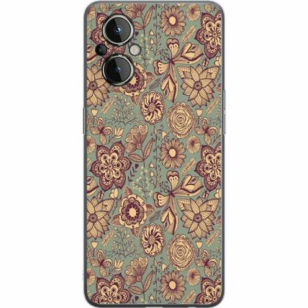 Oneplus Nord N20 5g Genomskinligt Skal Vintage Flowers