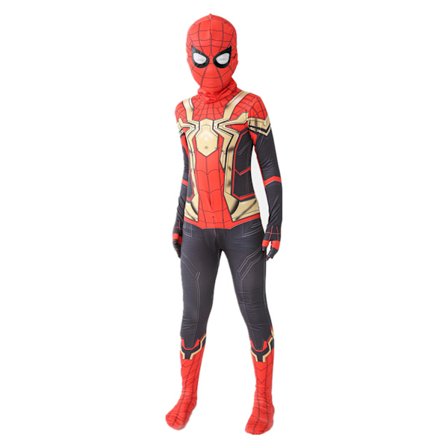 Mub- Rød Sort Spiderman Kostume Spider Man Dragt Spider-man Kostumer Børn Børn Spider-Man Cosplay Tøj halloween kostume
