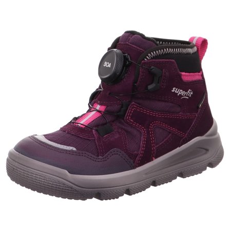 Superfit Kids' Mars BOA Gore-Tex Children lined boots Purple 29