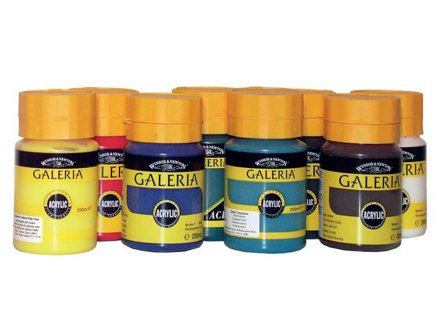 Akrylfärg Galeria 250mlx8 färger - Lyreco - Skola och förskola - Målarfärg och tillbehör - Akrylfärg