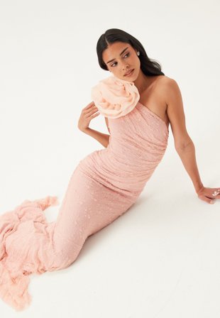 Ida Sjöstedt Livia Dress Powder Pink 38