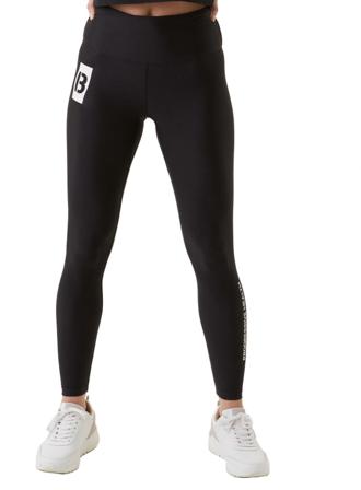 Björn Borg Women's Sthlm High Waist Solid Tights Women workout trousers Black S