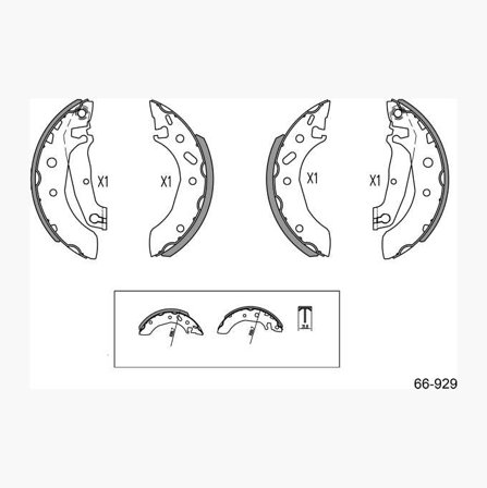 Bromsbacksats - Biltema