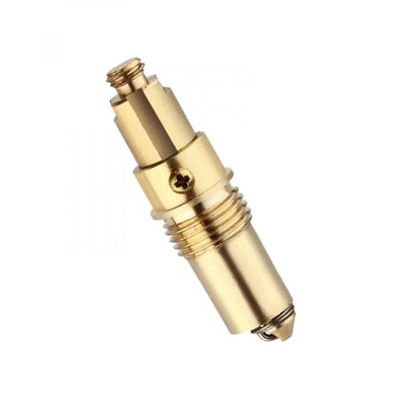 A1112 Ersättningsbottenventil för handfat, badkar, enkel Pop Up Click Clack-plugg, bult, fjäder EBF