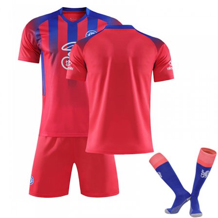 20/21 Chelsea 2 udebanetrøjesæt, fodboldtrøjesæt til børn, voksne, 18