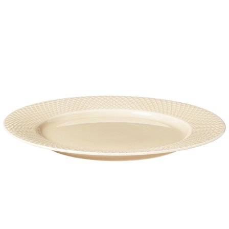 Lyngby porcelæn Rhombe Earth middagstallerken 27 cm, marble