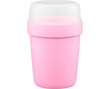 Nordiska Plast-Yoghurtbeger Rosa-Yoghurtbeger med separat rom i lokket-Home & household accessories-Kjøkkenutstyr