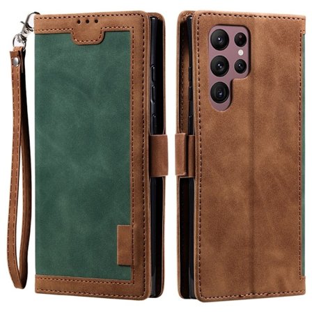 Surburbian Samsung Galaxy S23 Ultra Flip Etui - Grøn