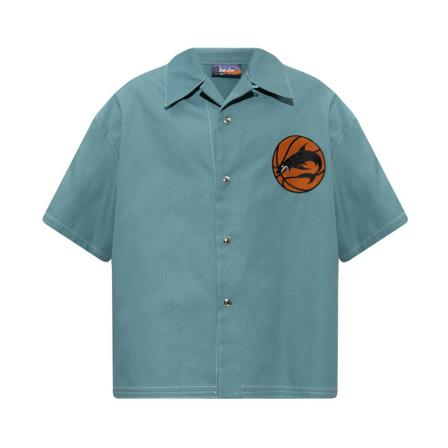 Just DON Shirt with short sleeves Blå, Herre Skjorter, Størrelse: M