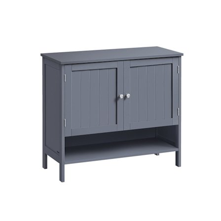 Rootz skoskab - Entryway Organizer - Skoopbevaring - MDF-konstruktion - 35 cm x 80 cm x 70 cm - Skifergrå - 19,4 kg - 75 kg Kapacitet