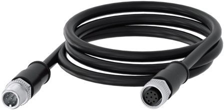 Siemens 3SX5601-3SV18 Kabling 1 m, M12, Alarm & sikkerhet