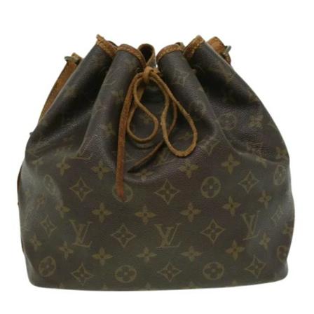 Louis Vuitton Vintage Pre-owned Petit Noe Monogram Tas , Bruin , Dames , Maat: ONE Size Vintage Tassen