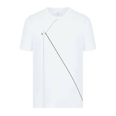 Armani Exchange, T-shirt Biały, Mężczyzna, Rozmiar: M