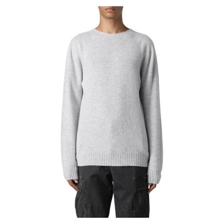 Altea, Round-neck Knitwear Grijs, Heren, Maat:M