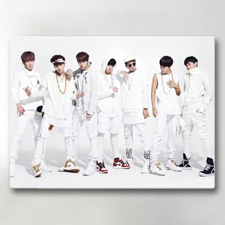 Lerretsbilde / Bilde - BTS - 40x30 cm - Lerret