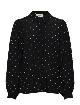 Neela Print Shirt Black Modström