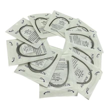 10 förpackningar Ortodontisk Super Elastisk Natural Form Niti Round Arch
