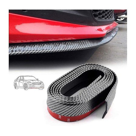 Bilstøtfanger i gummi, universell frontleppe, modifikasjon av stor omkrets, liten sideskjørt, karbonfiber bakleppedekorasjon