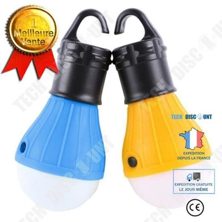 Lykta - Noname - Set med 2 - LED - Strömförsörjning 3 AAA-batterier - Utomhuscamping