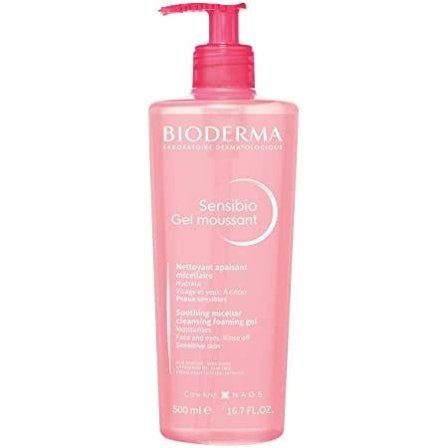 Bioderma Sensibio Gel Moussant 500ml - Detergente Delicato Viso