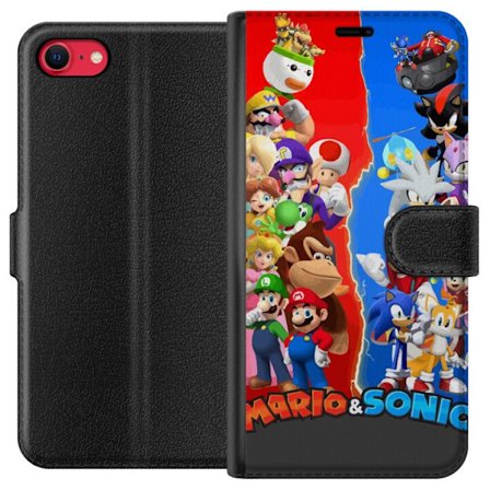 Yhteensopiva Lompakkokotelo Apple Apple iPhone SE (2022) Super Mario