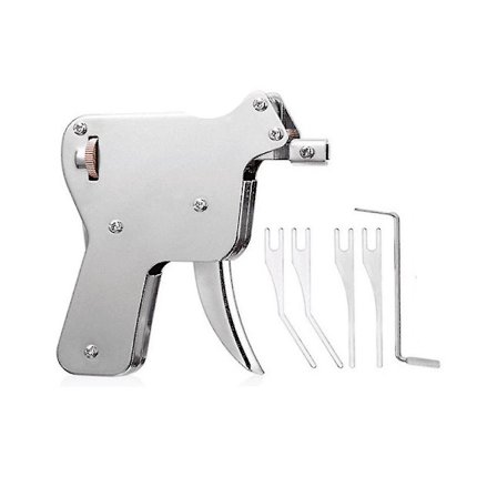 Låsoppsettlåsåpner Reparasjonsverktøysett Nøkkel Rustfritt Stål Plukker Låsesmedverktøy Reparasjonslås Hengelås -Z