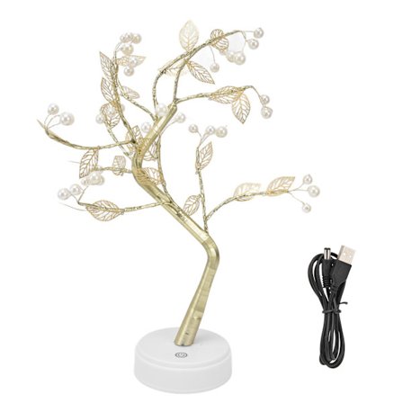 Justerbare Grene LED Trælampe Bonsai Stil Touch Screen Switch Udsøgt Design