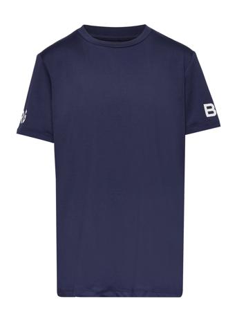 Borg T-Shirt T-shirts Sports Tops Marineblå Björn Borg*Betinget Tilbud