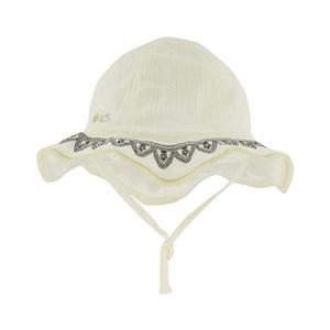 Kids - IKKS White Sun Hat 43 cm - Headwear - 43 cm - White - Mädchen